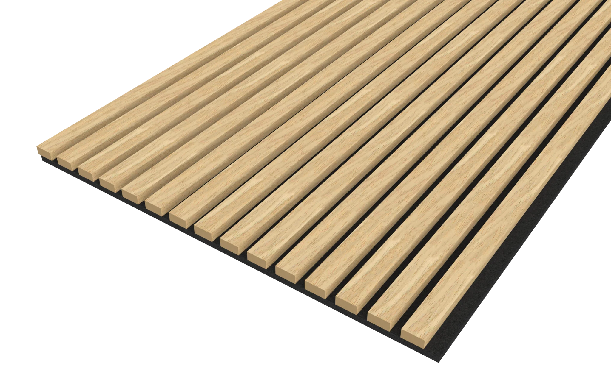 Akoestische panelen 270 x 60 x 2.2 cm - Eiken Naturel - Image 6
