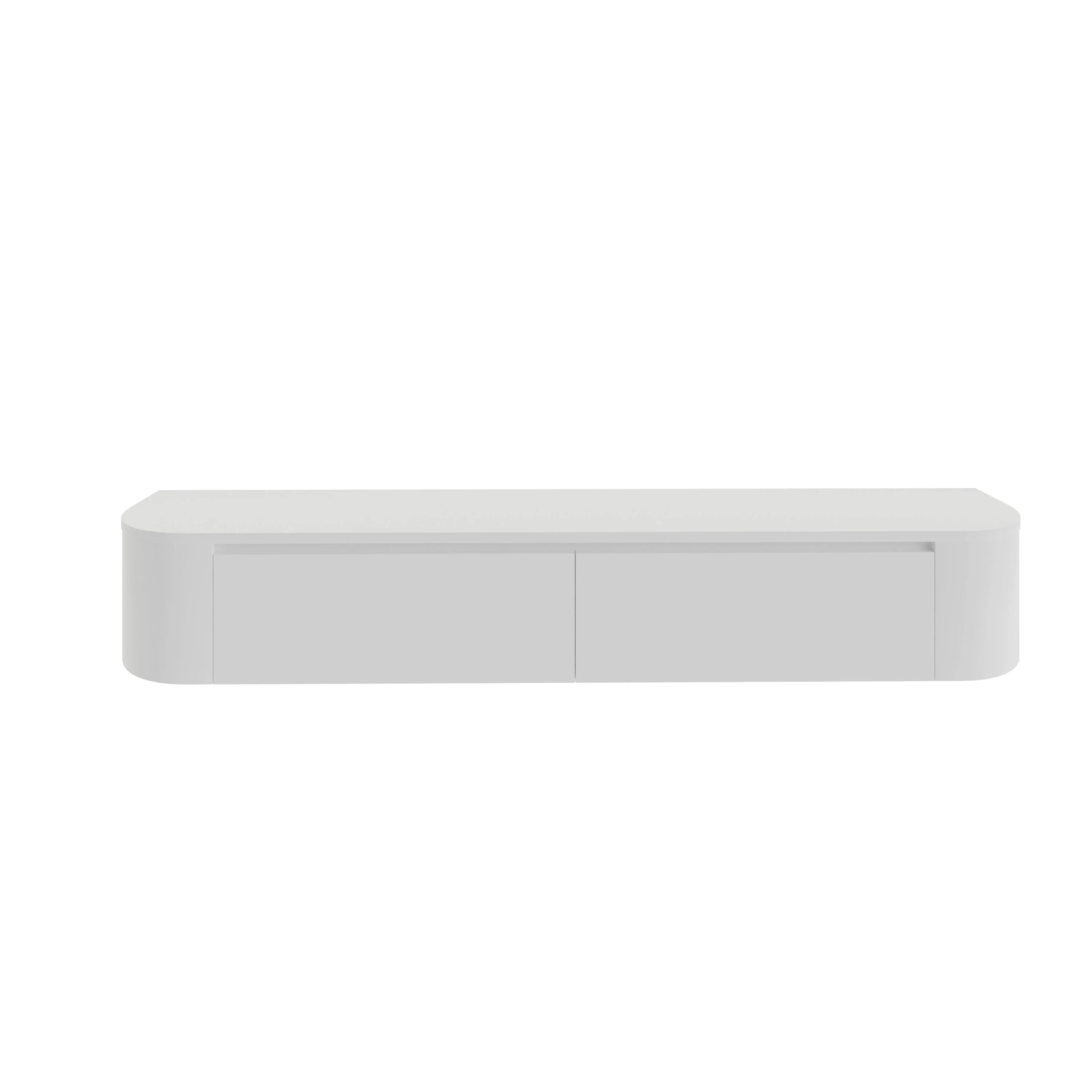 Dulce Japandi Tv-meubel 180 x 32 x 28 cm - Wit - Image 4
